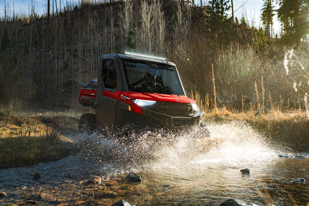 Powersports vehicles from Polaris and Arctic Cat
